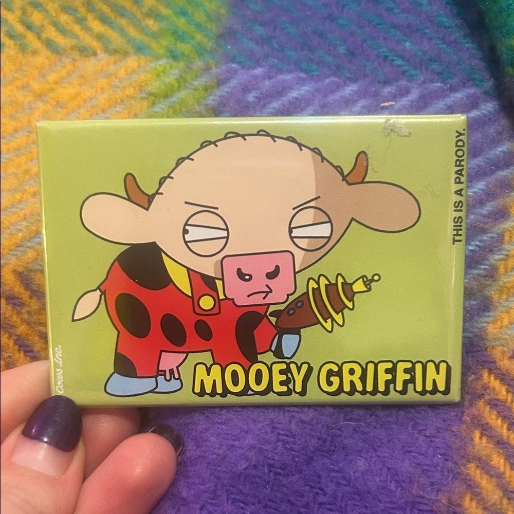 Family Guy Mooey Griffin Parody Magnet